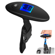 Pèse-bagage numérique portable avec écran rétroéclairé – black