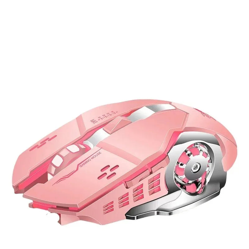 Souris gaming sans fil RGB rechargeable