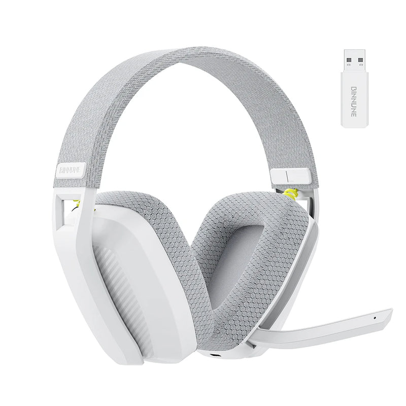 Casque gaming sans fil avec microphone