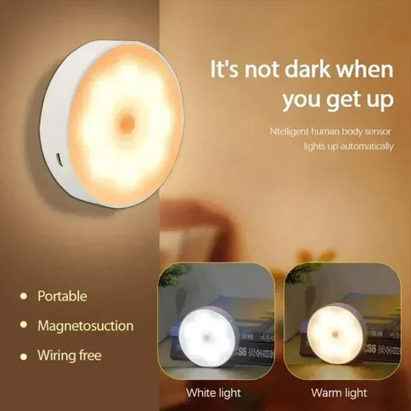 Veilleuse LED avec détecteur de mouvement – Rechargeable USB