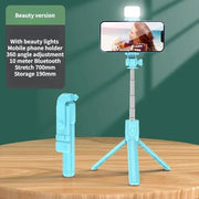 Trépied selfie Bluetooth extensible avec télécommande – Green