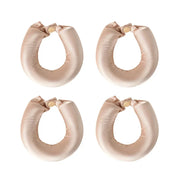 Bigoudis souples sans chaleur en satin – 3Pcs Black