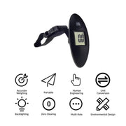 Pèse-bagage numérique portable avec écran rétroéclairé