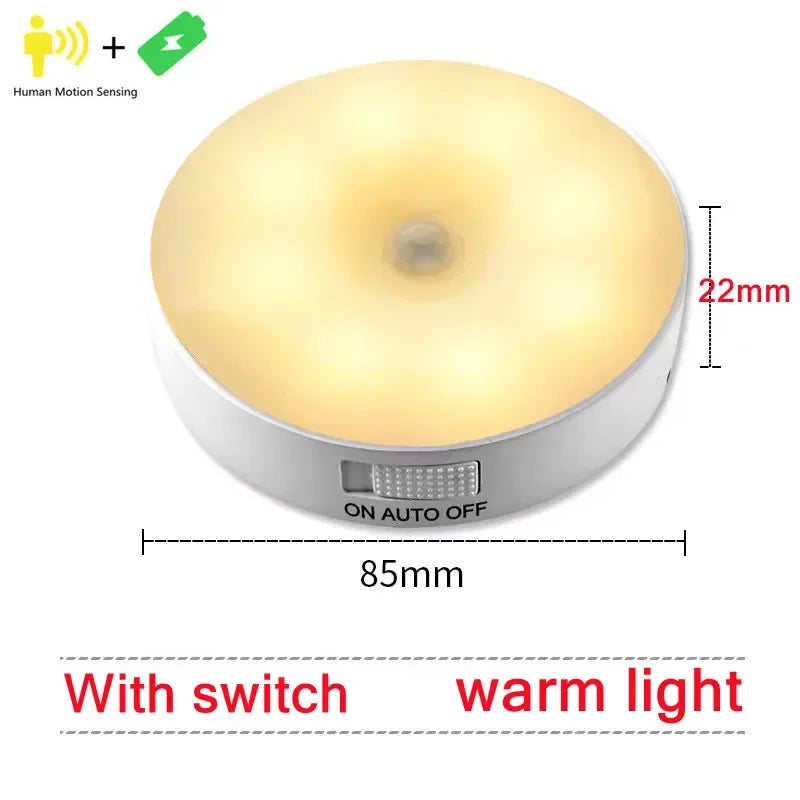Veilleuse LED avec détecteur de mouvement – Rechargeable USB