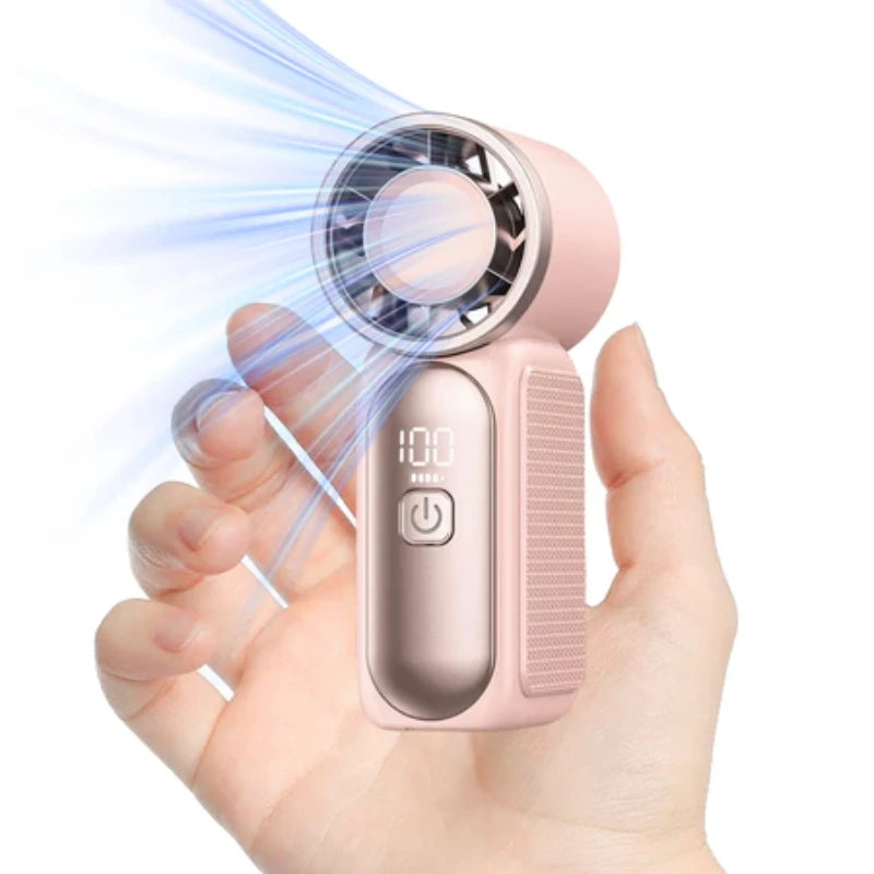 Mini ventilateur portable rechargeable 100 vitesses