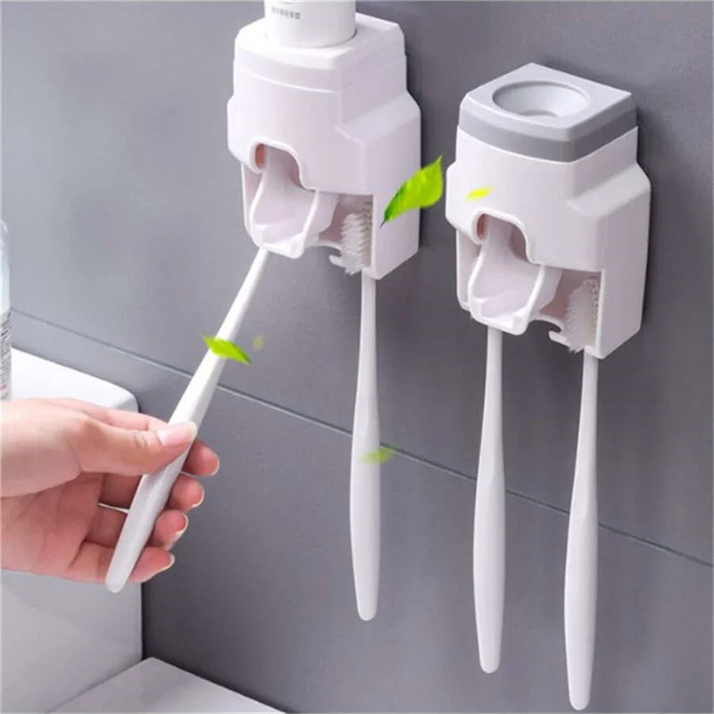 Distributeur de dentifrice mural automatique – White