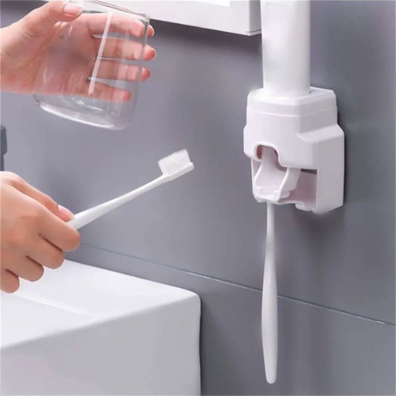 Distributeur de dentifrice mural automatique – Gray