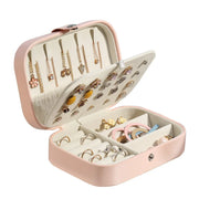 Boîte à bijoux de voyage compartimentée