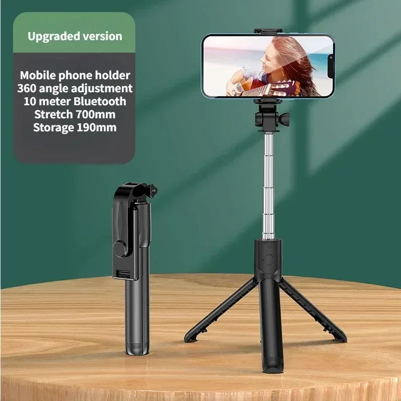 Trépied selfie Bluetooth extensible avec télécommande