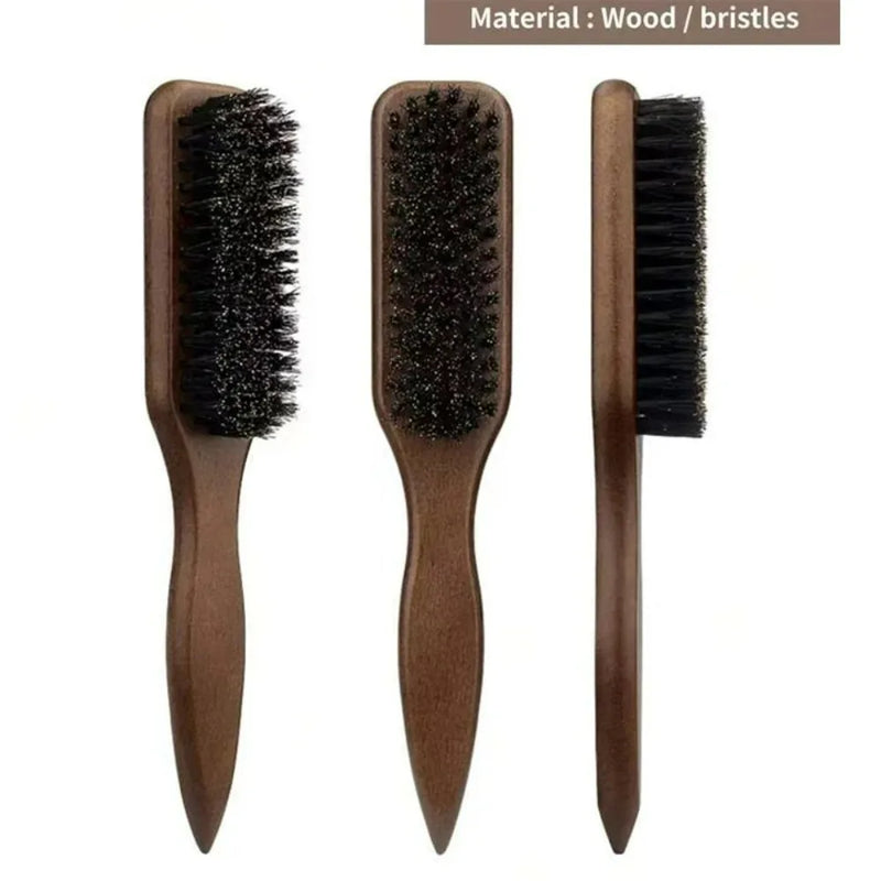 Brosse en poils de sanglier démêlante