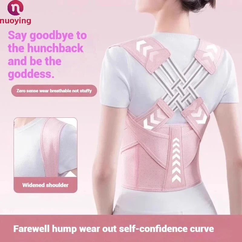 Correcteur de maintien dos épaules pour femme et homme